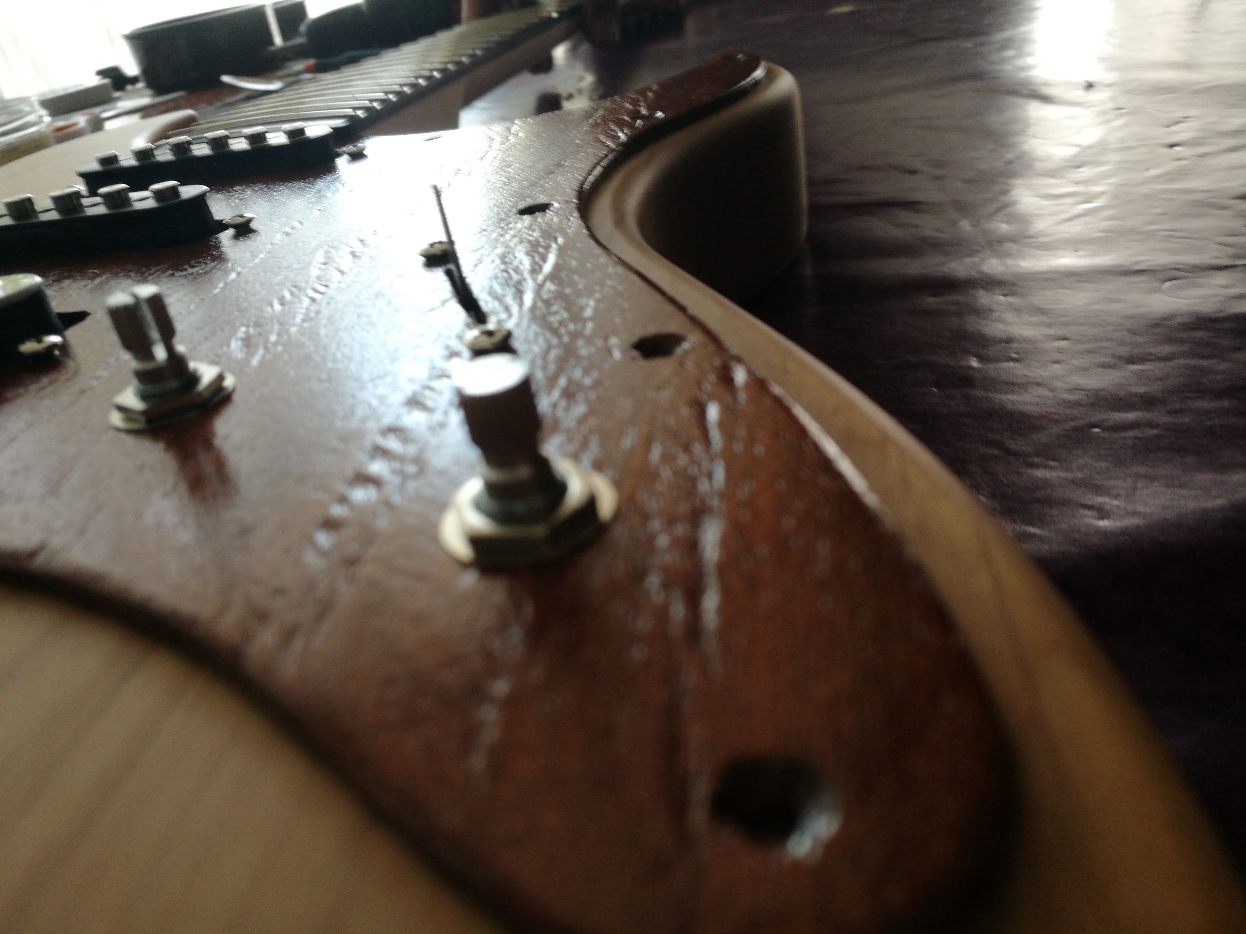 Modification d'une Yamaha Pacifica Pour Stéphane N...