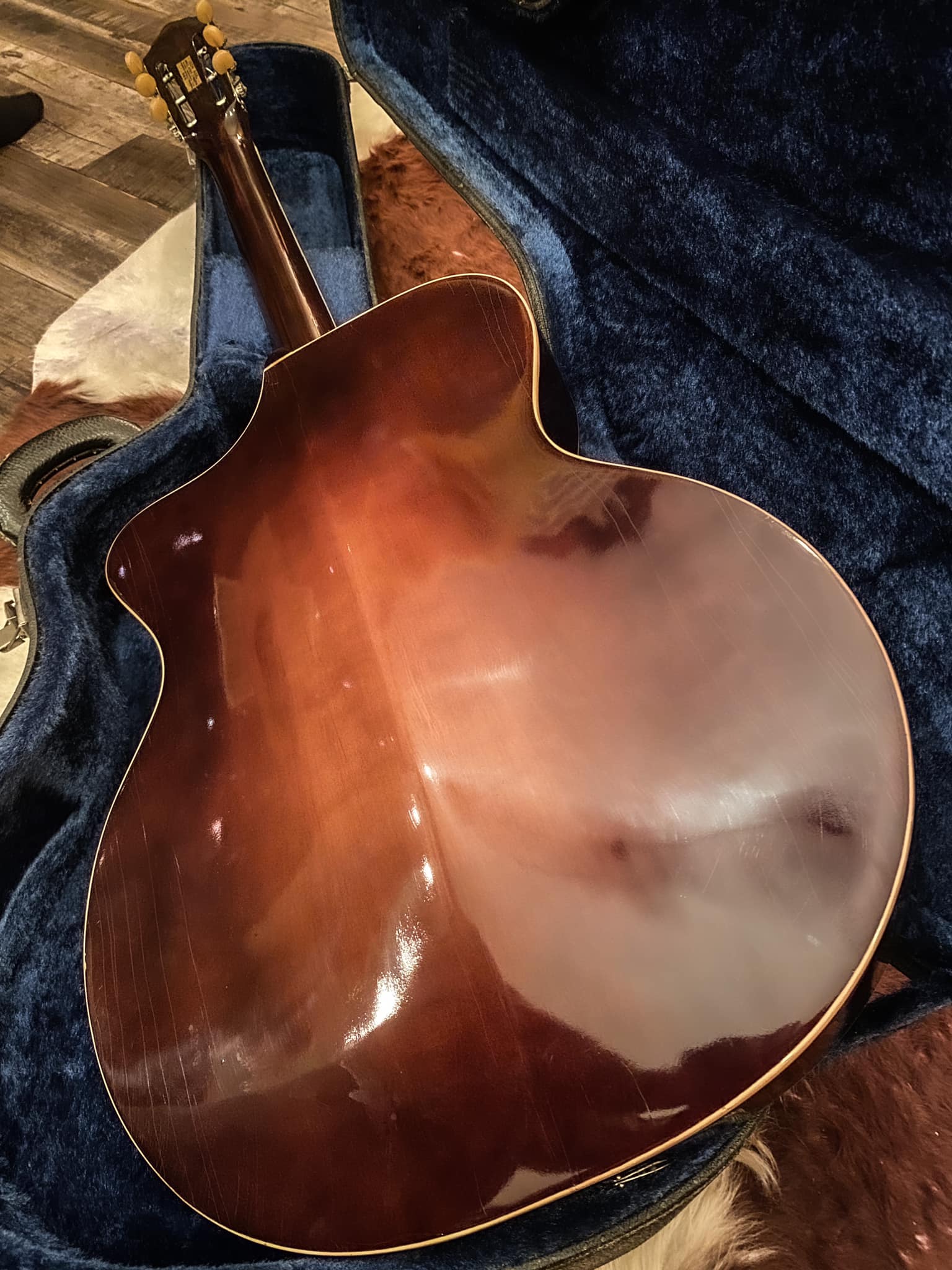 Restauration d'une ArchTop "René Jérôme" de 1949